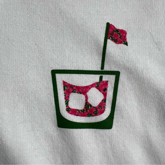 CHAMPION / BARSTOOL SPORTS SPITTIN CHICLETS WHITE PINK WHITNEY COCKTAIL HOODIE - Picture 7 of 8